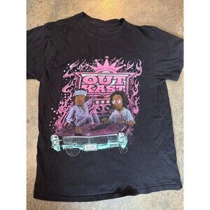 Outkast Graphic T Shirt Black Hip Hop Rap Tee Streetwear